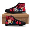 Vegeta Super Saiyan God Kids Sneakers Anime High Top Shoes