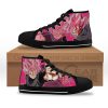 Goku Black Rose Kids Sneakers Anime High Top Shoes